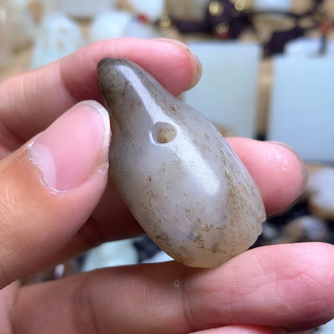 和田玉挂件未镶嵌