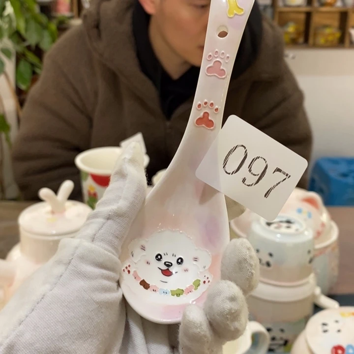 杯景德镇釉下彩手绘