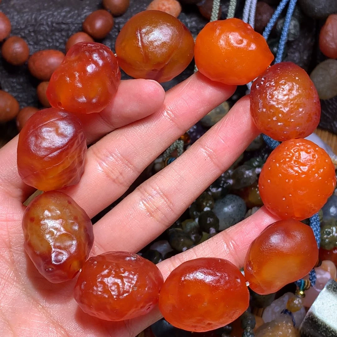 未镶嵌玛瑙/玉髓珠宝半成品