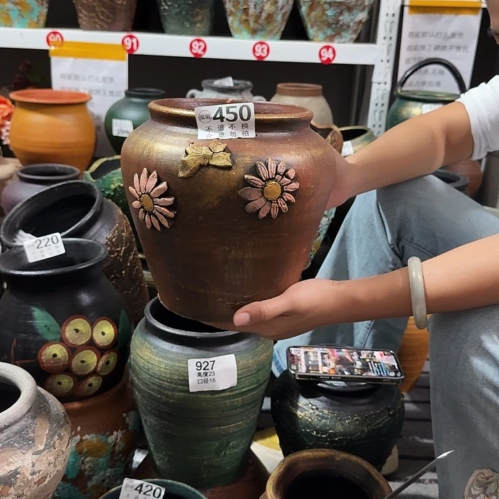 金色坛子450高度20口径14