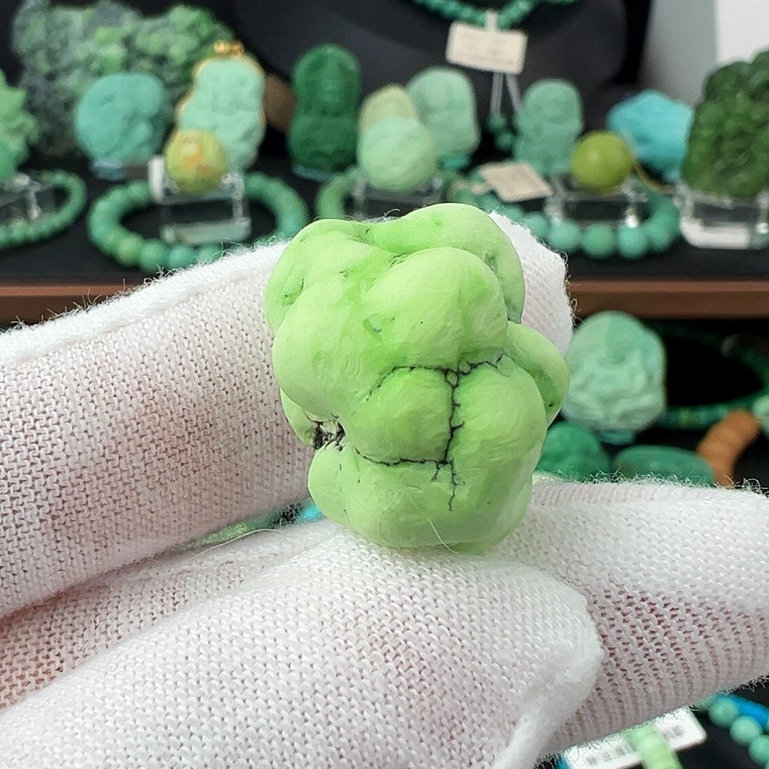 绿松石未镶嵌绿松石主播万丽