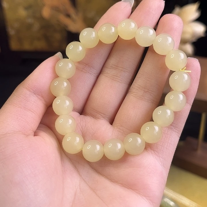 无非金属蜂蜜水手串卡10