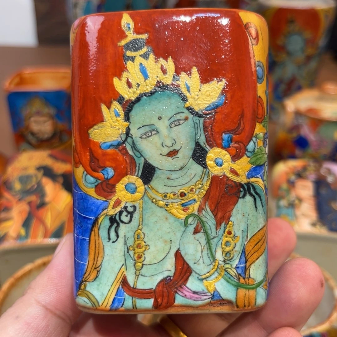杨**啦新品发布绿度母杯