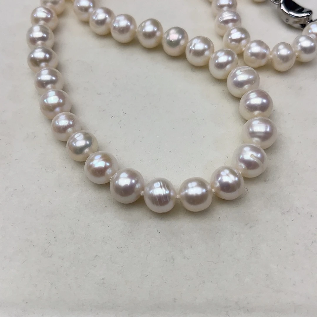 黄***婆淡水珍珠颈饰未镶嵌