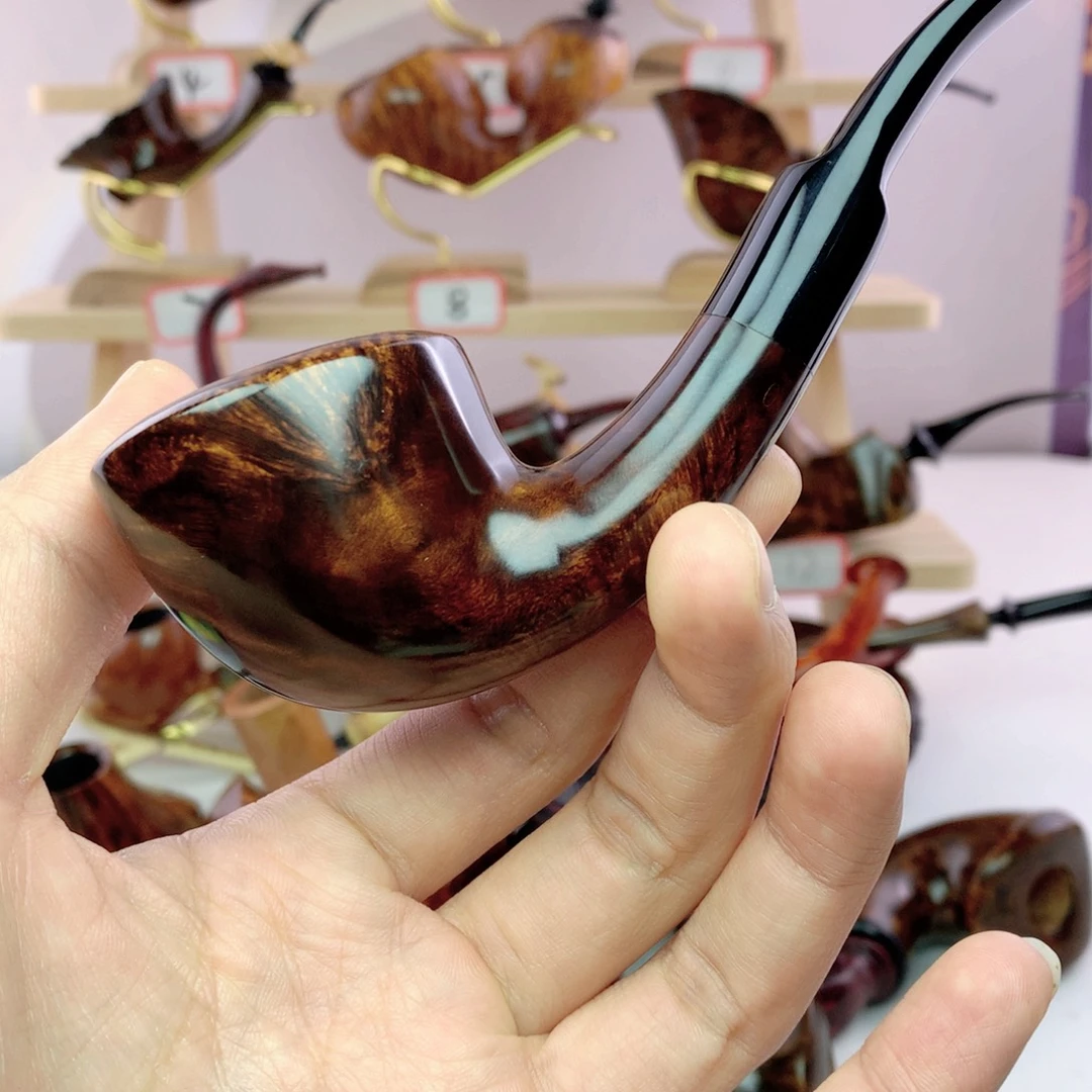 启***航意大利石楠木86烟斗