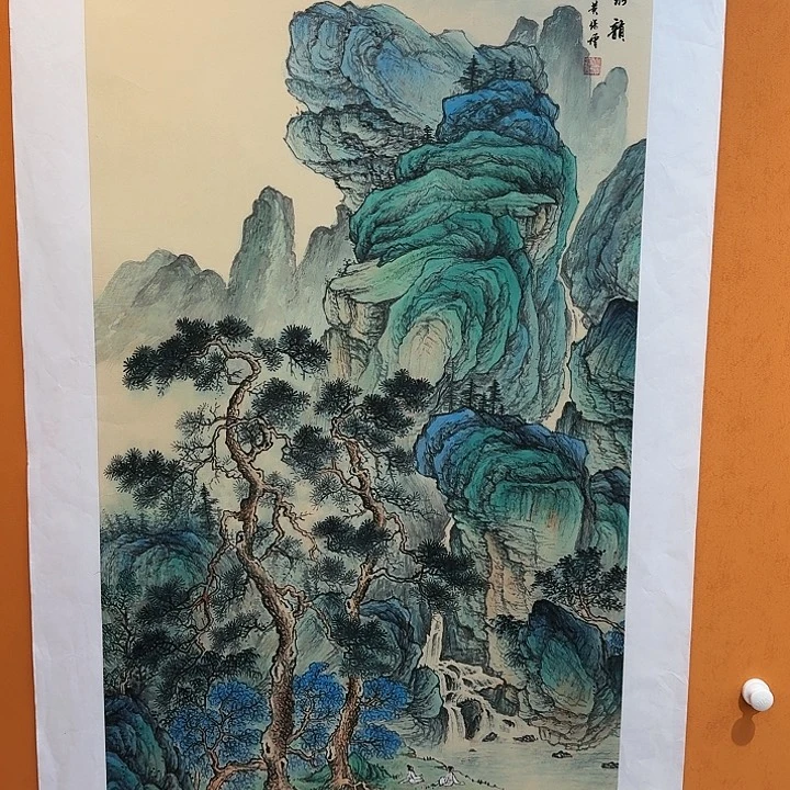 国画书法作品多次参加