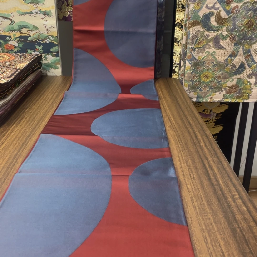 织绣38 唐锦西阵织桌旗