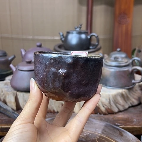 戬谷龙窑坭兴陶柴烧壶47
