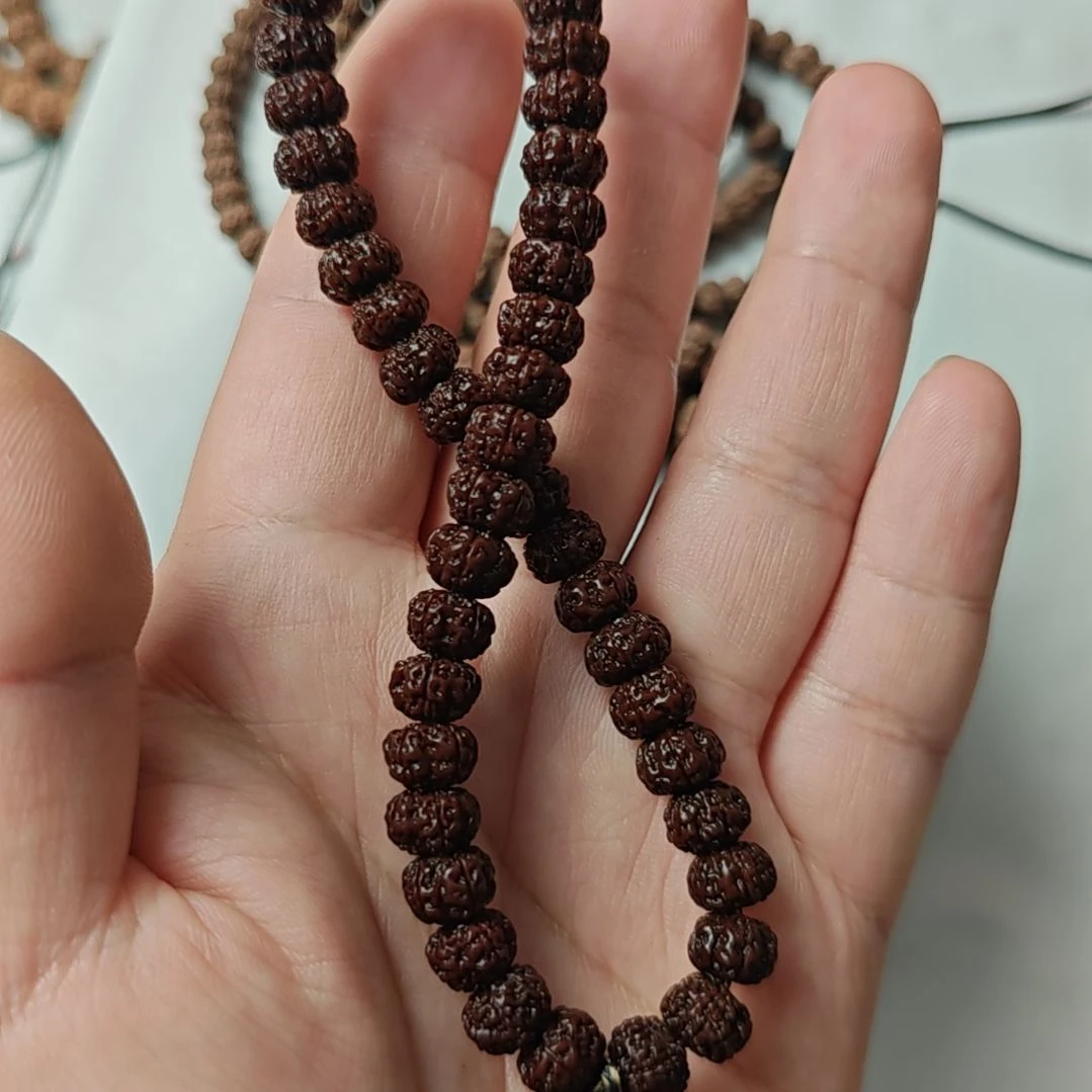 金刚菩提手串收藏级老树平细8MM