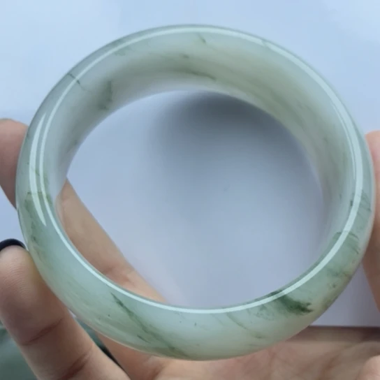 石英质玉（金丝玉）未镶嵌手镯