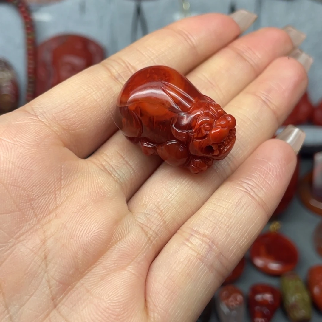 南红玛瑙未镶嵌配饰