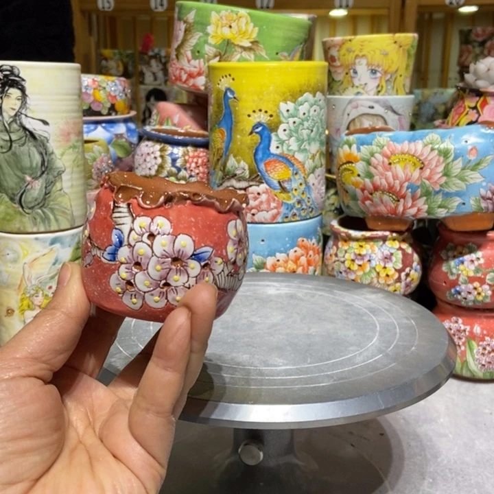 景德镇艺术手绘作品