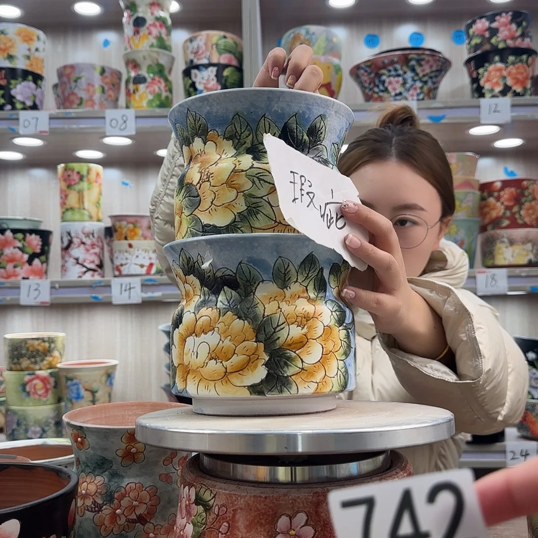 紫砂花盆瑕疵瑕疵742
