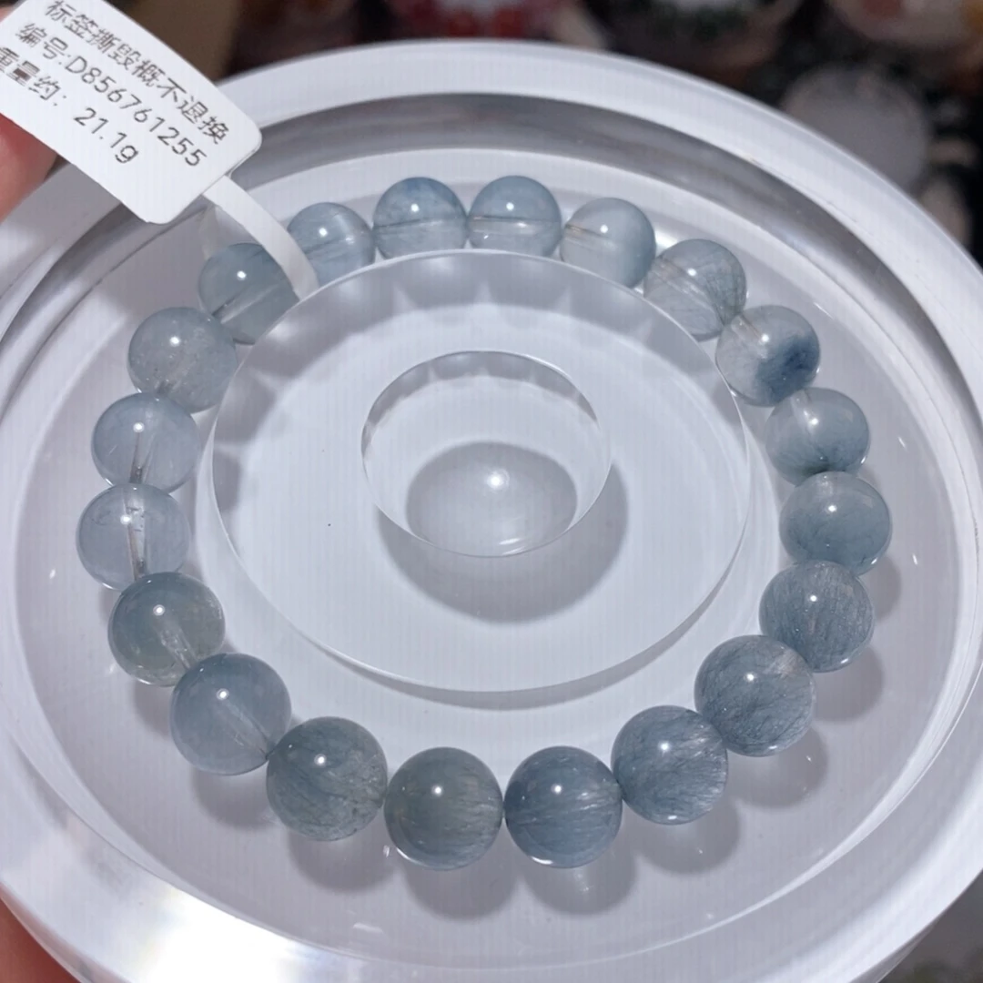 水晶手链未镶嵌F蓝兔毛9