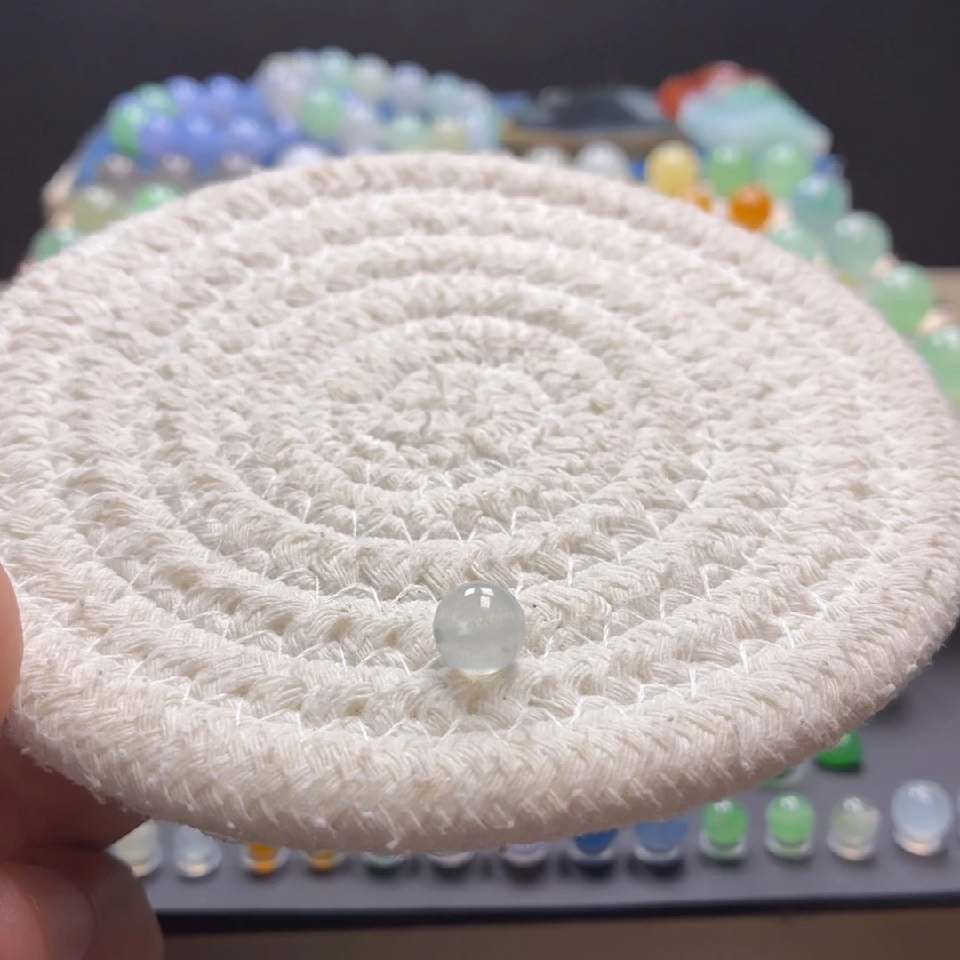 ****者翡翠未镶嵌手链翡翠圆珠