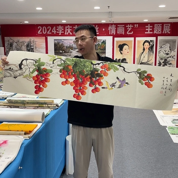 国画今天早上国画作品欣赏