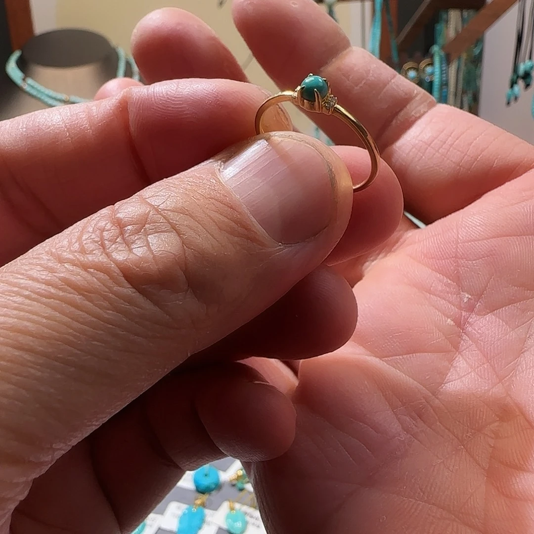 绿松石未镶嵌配饰