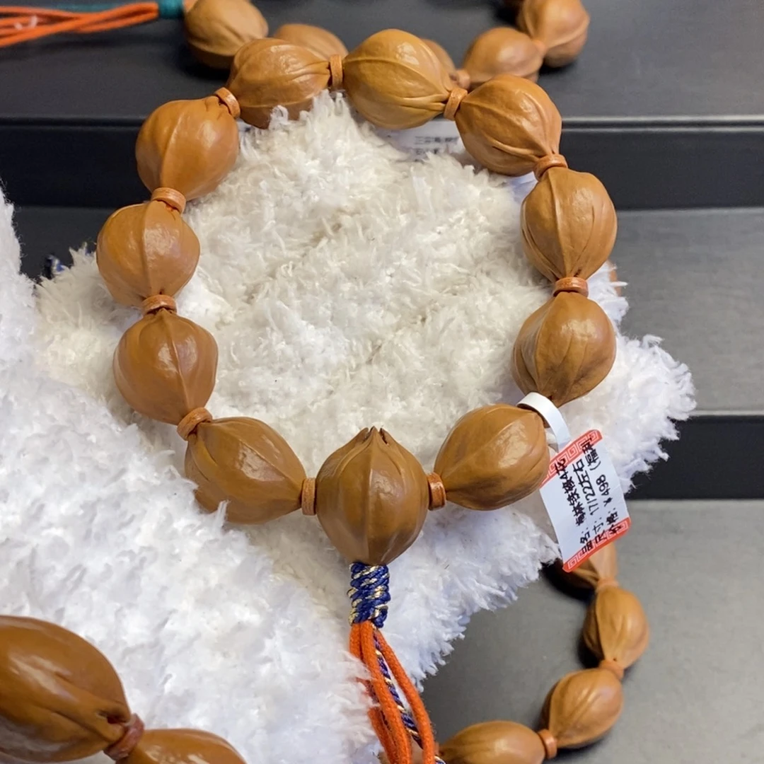 A***光橄榄核手串/手链梅林铁核17/22左右