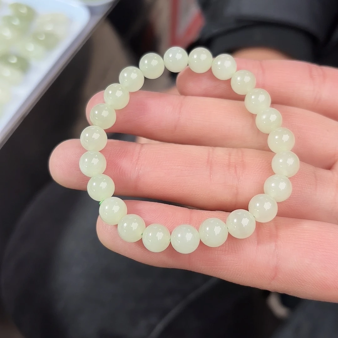 和田玉手链未镶嵌