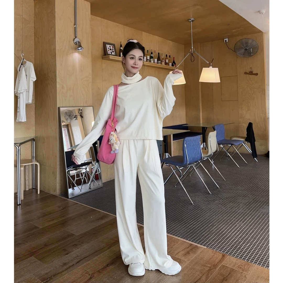 2025新款现代舞早秋舞蹈套装日常休闲练功三件套中国舞舞蹈服