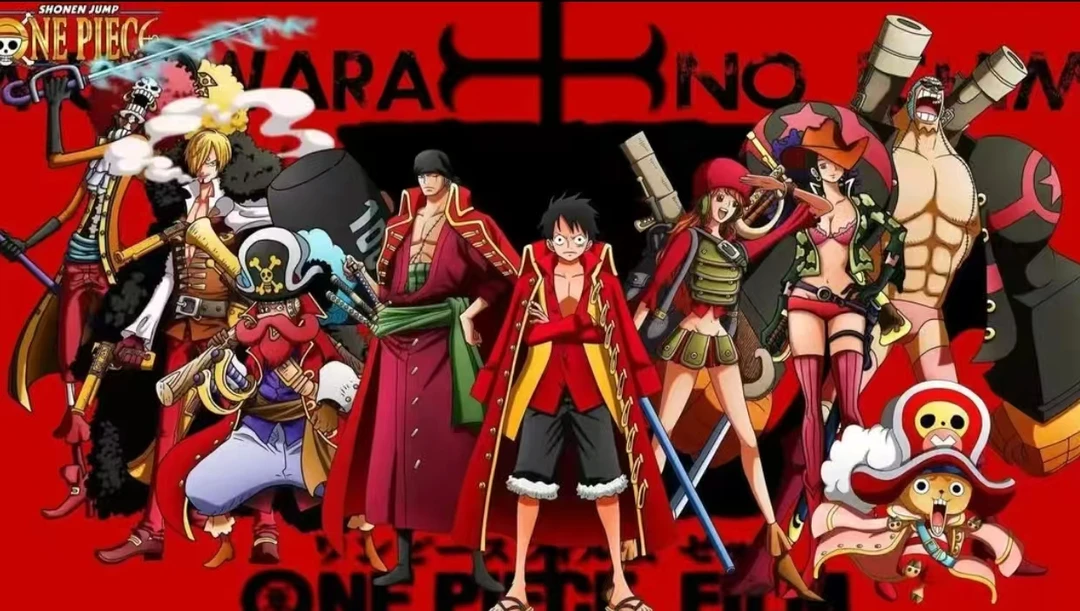 《福福撕撕乐》航海王/火影/国漫混合IP色纸全家福（动漫同人二创）