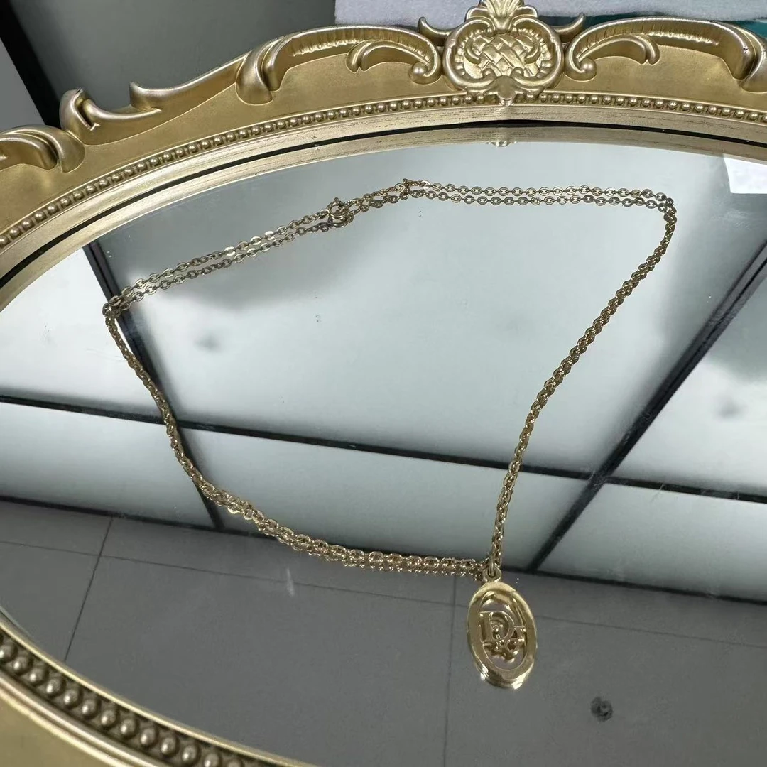 95新 DIOR/迪奥 乱乱子中古/项链/92010