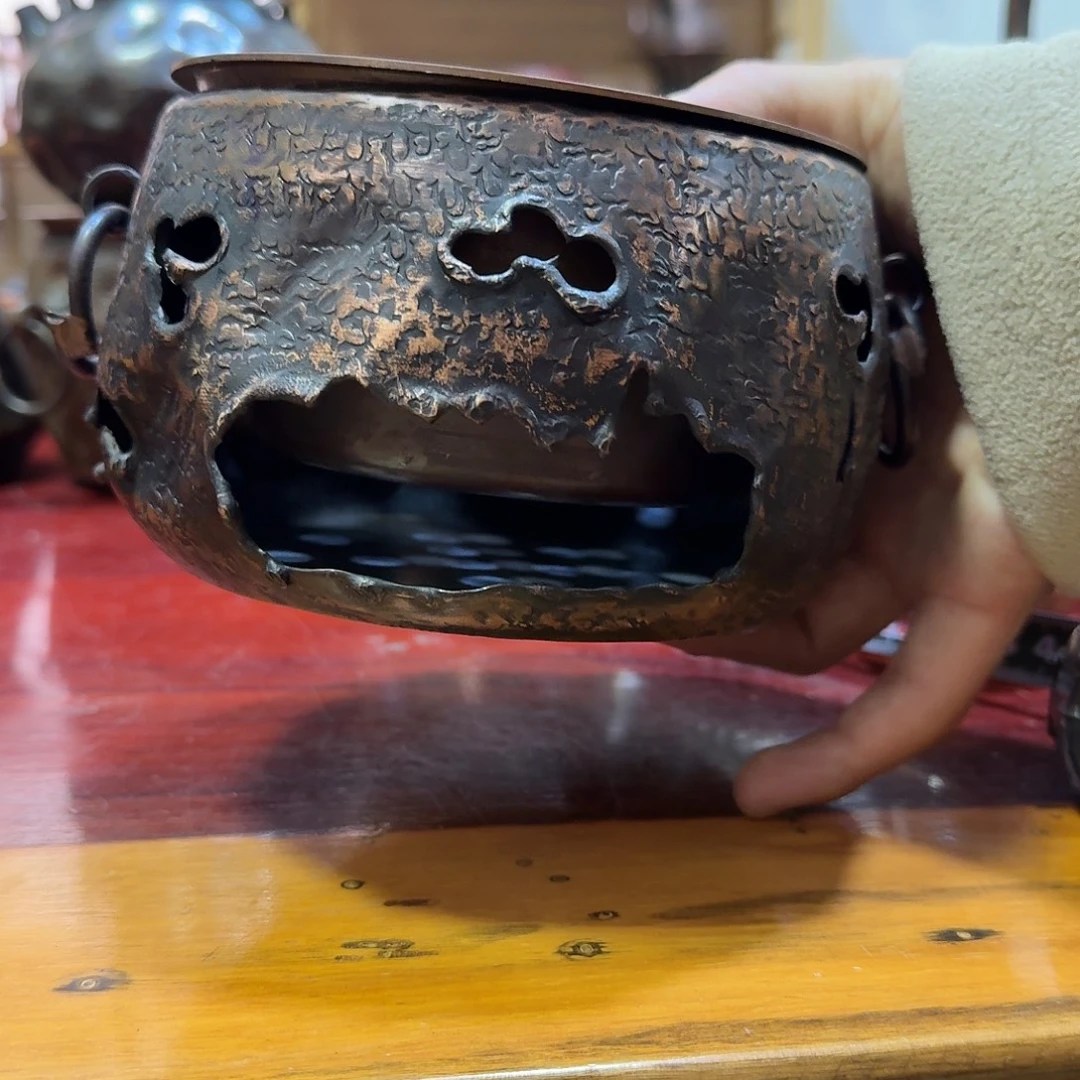 紫铜手工制作摆件