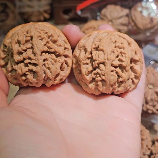 文玩核桃吊坠43白狮子