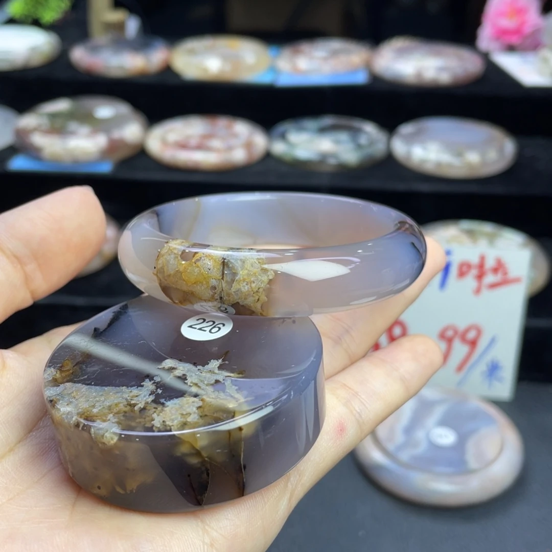 未镶嵌手镯石英质玉飒****》53/226