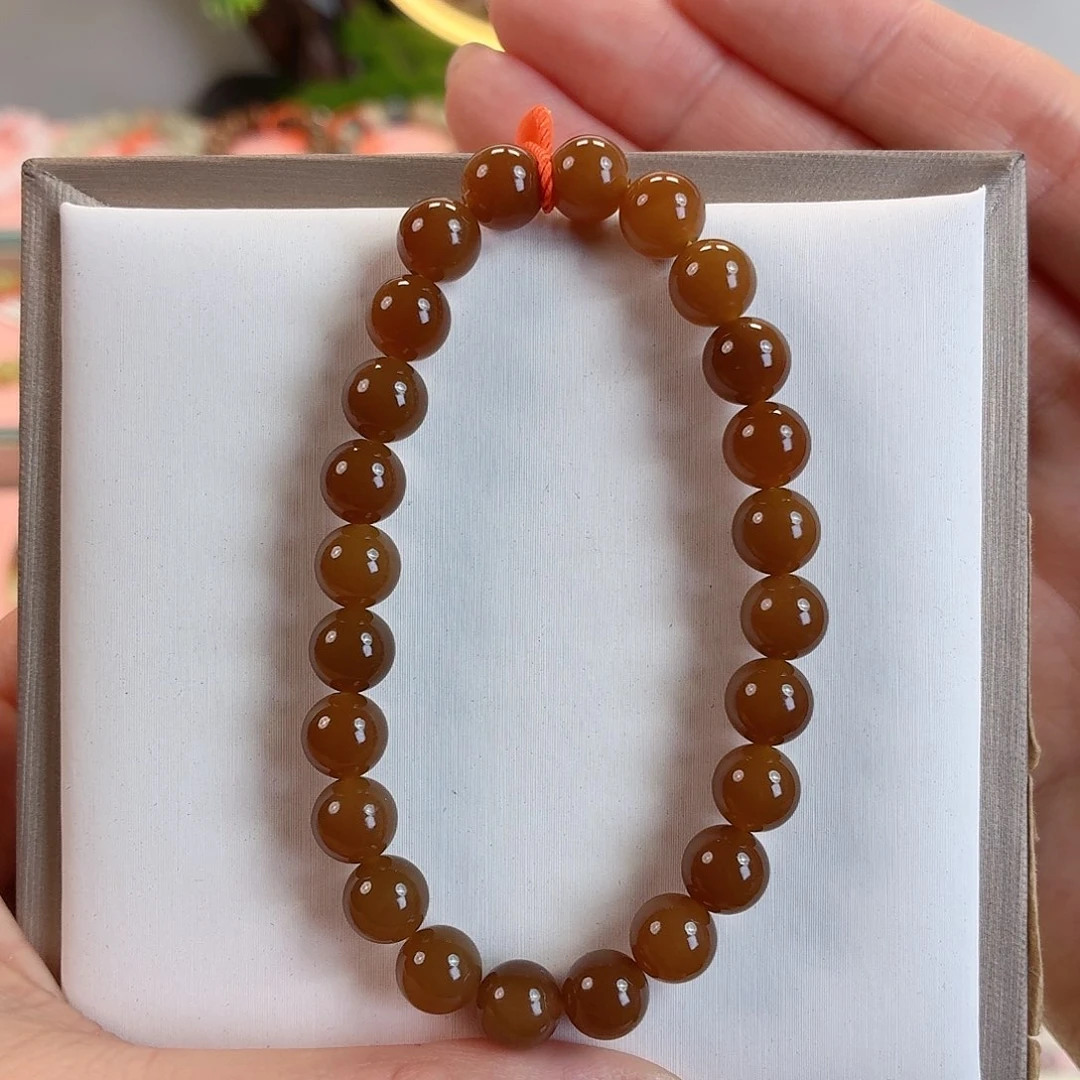 未镶嵌手串和田玉