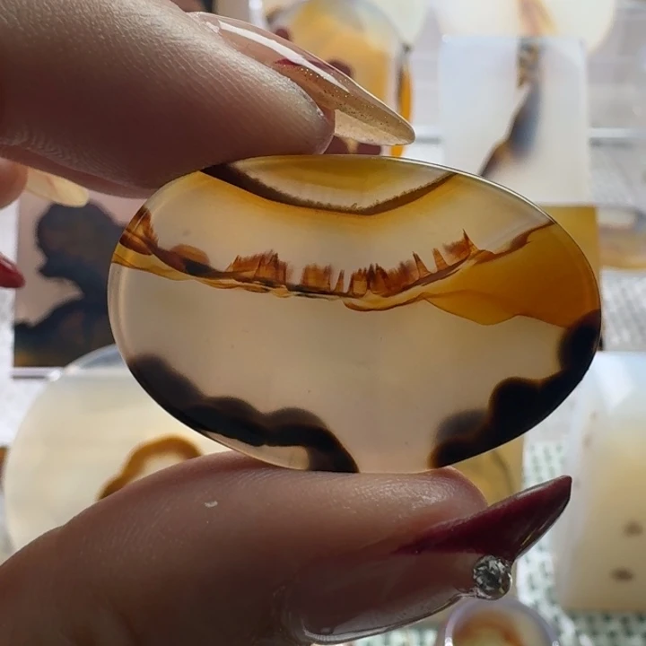 玛瑙/玉髓未镶嵌项链