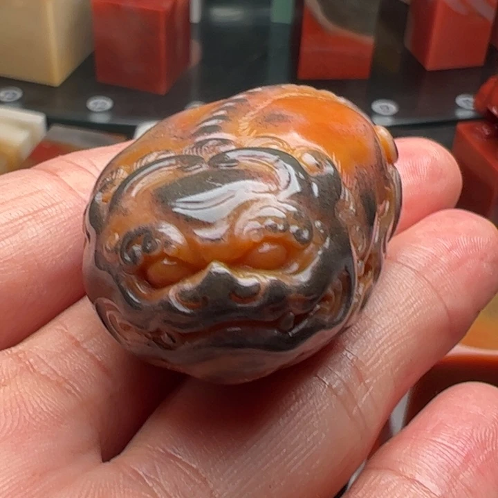 光***头老挝石这么多年了