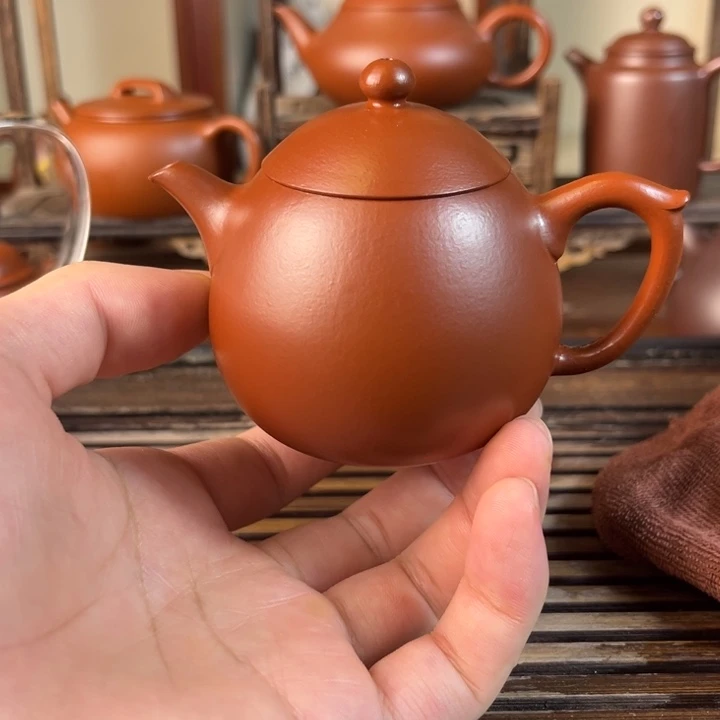 茶壶紫砂原矿紫砂手工制作