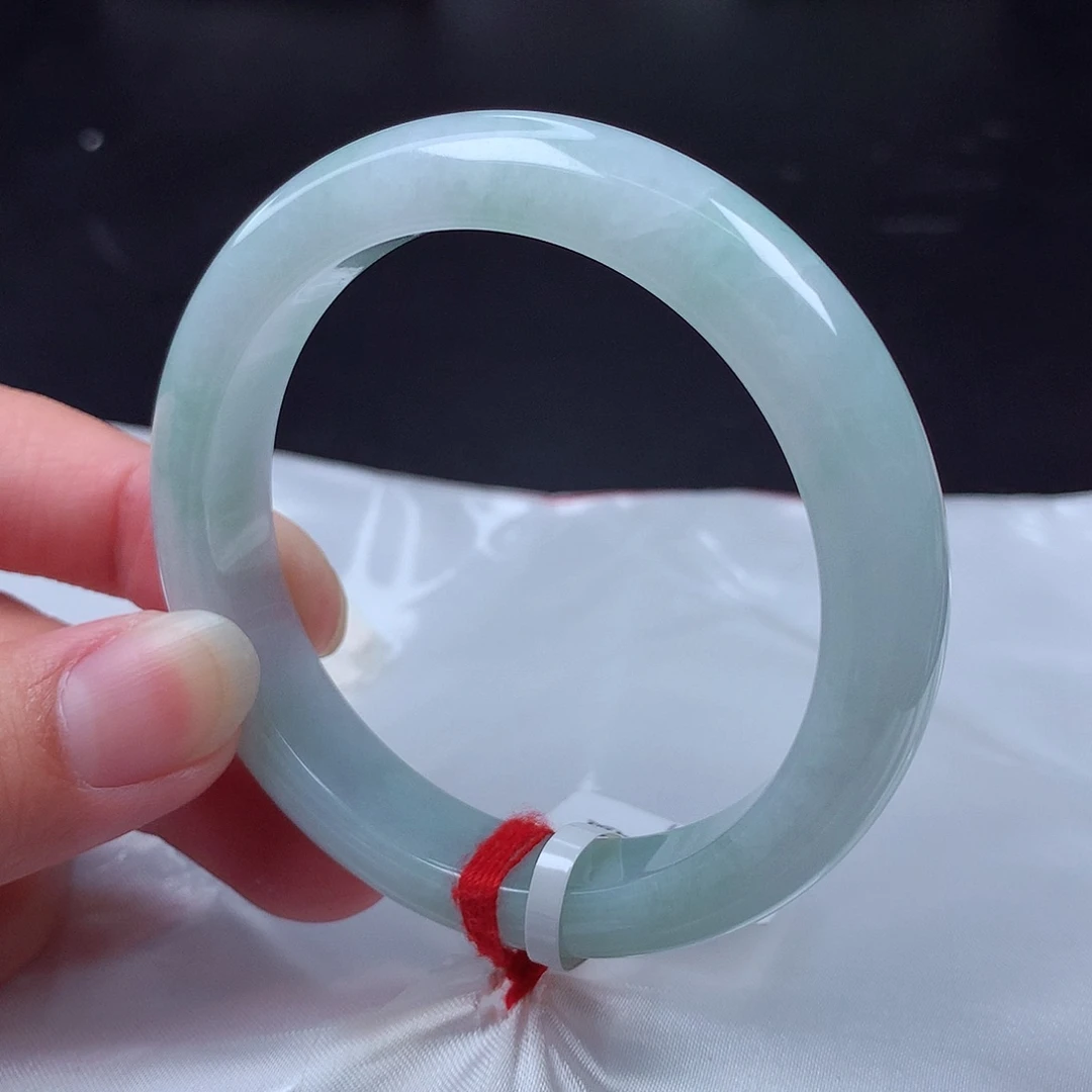 翡翠手镯未镶嵌54圈d34