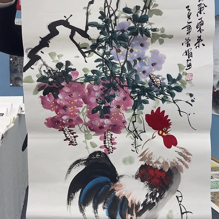 国画手绘国画作品