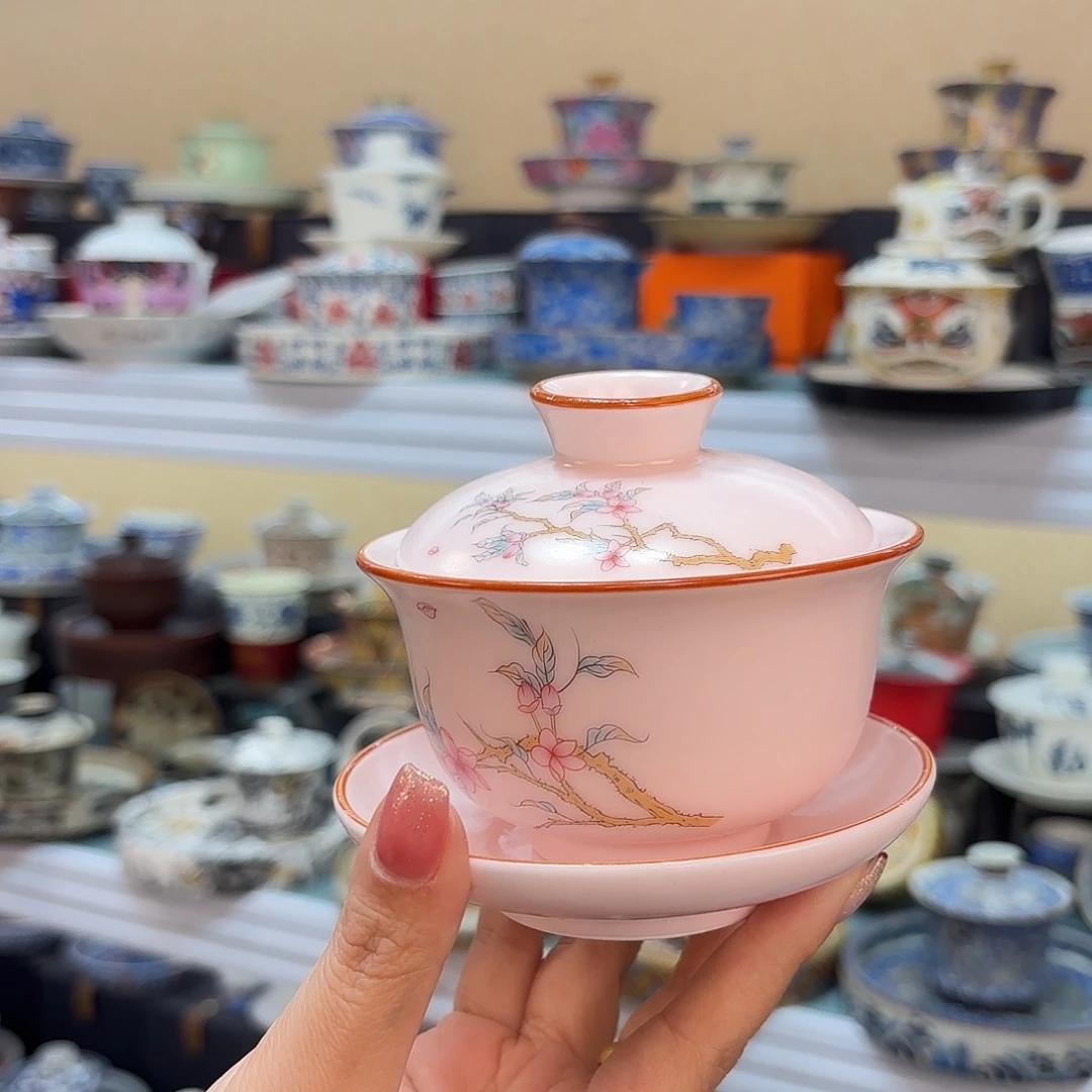 盖碗里的水煮开后放