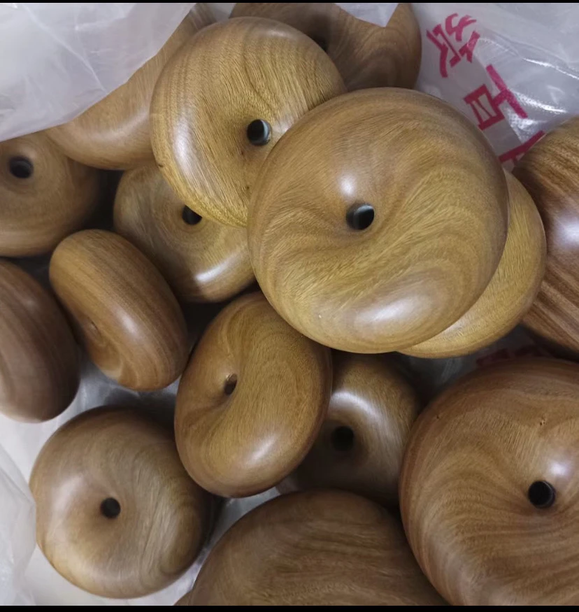 绿檀老料平安扣手把件以直播间实物为准一物一拍