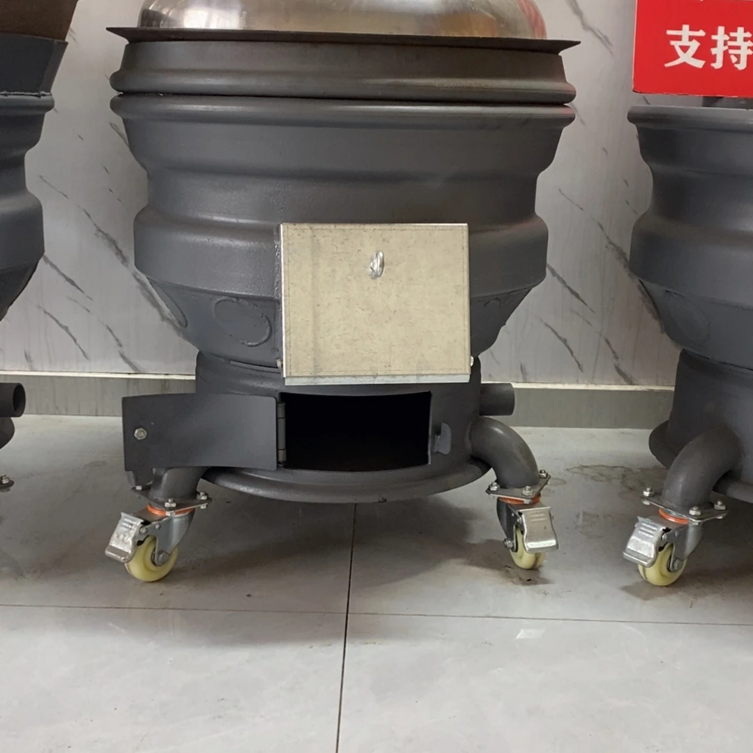 怀***瑜塑料手提篮大号加高双轮毂➕60锅➕炉圈