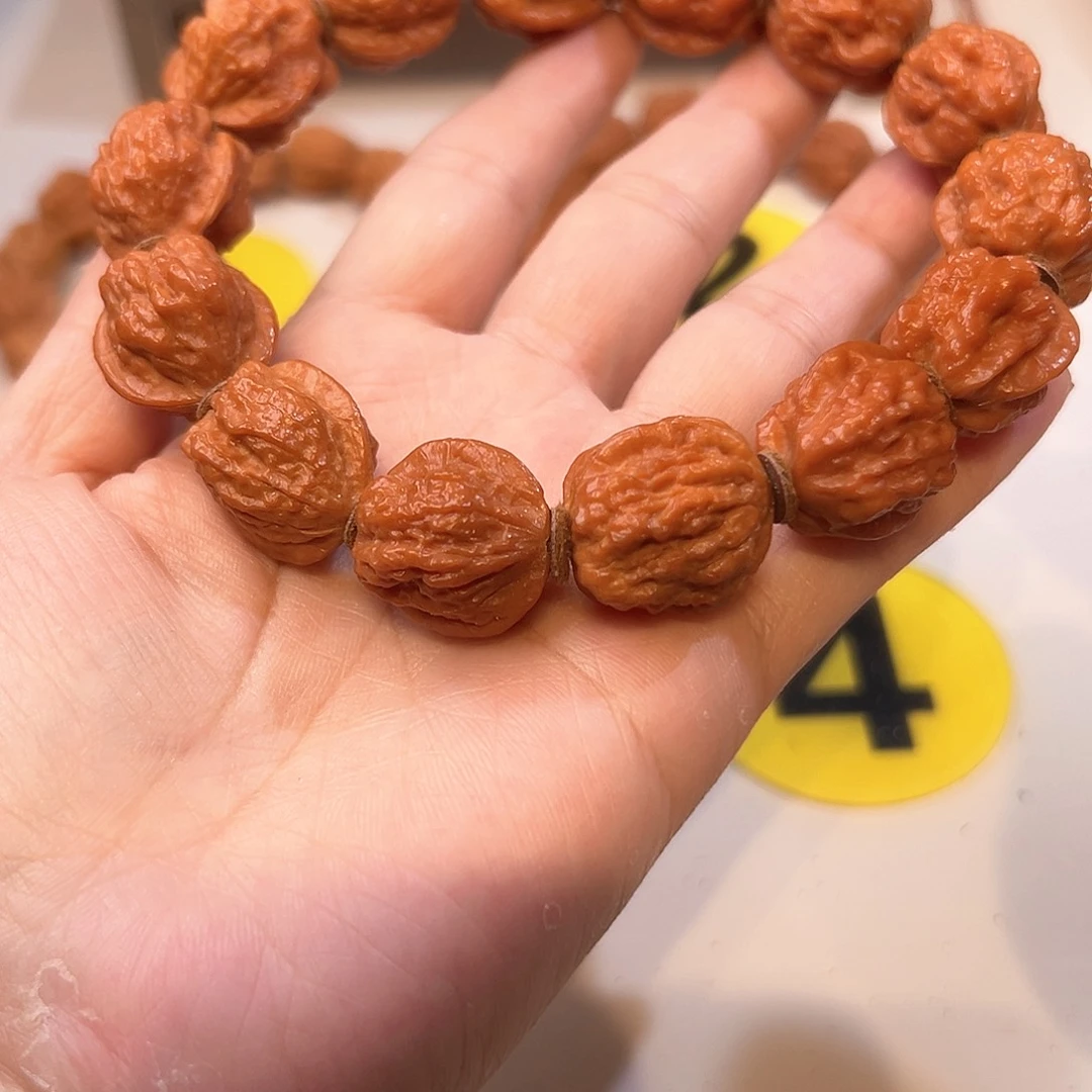 文玩核桃手串小金蟾