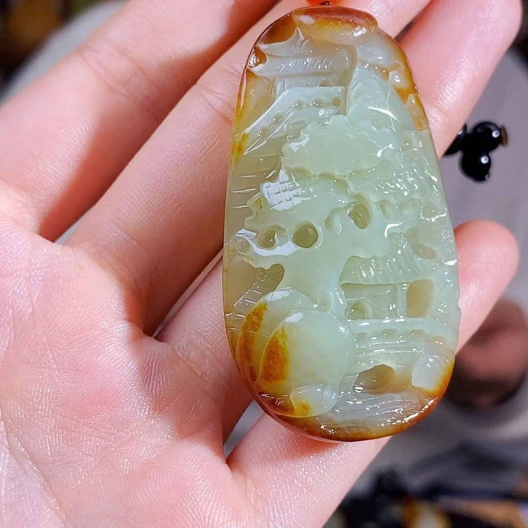 和田玉颈饰未镶嵌