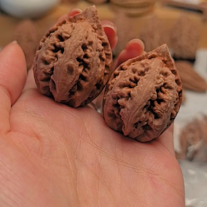 文玩核桃把件楸子 28