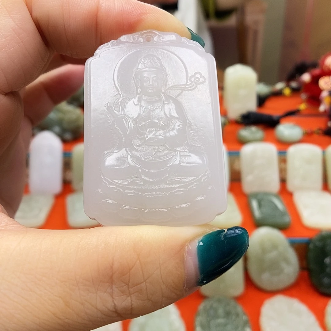 颈饰未镶嵌和田玉*️****
