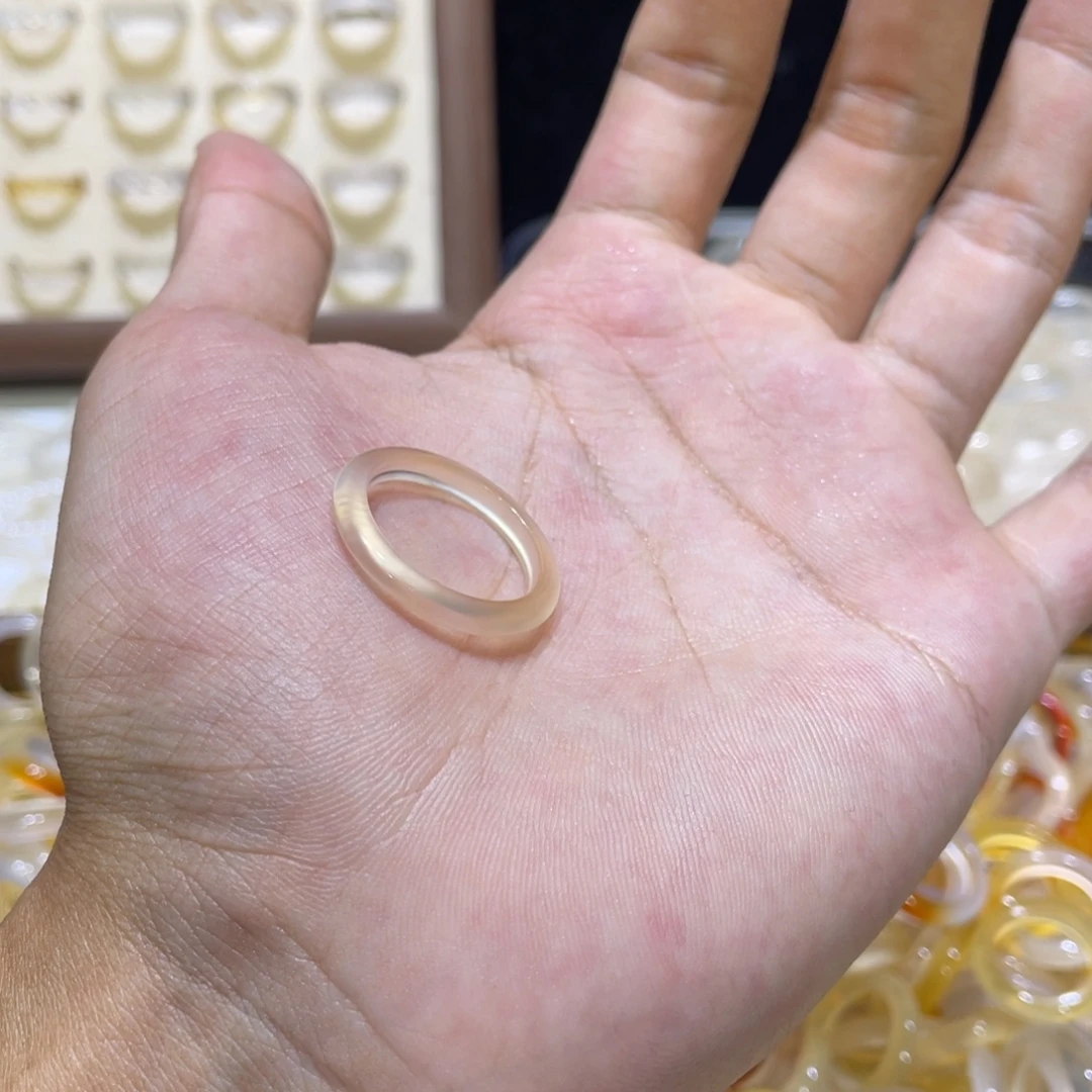 玛瑙/玉髓合金戒指52号港20