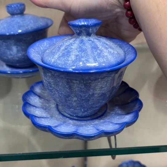 瓷片陶瓷茶具汝瓷茶具