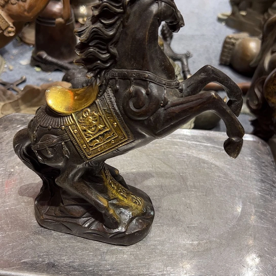龍**尘微瑕疵黄铜摆件工艺品