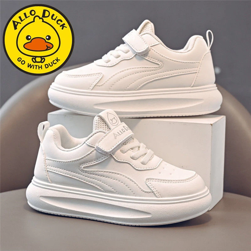 儿童运动鞋小女孩中大男童女童品牌鞋子3-6-12-15岁小白鞋潮流鞋