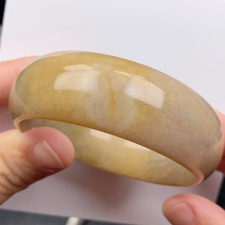 硅化玉手镯未镶嵌53.4