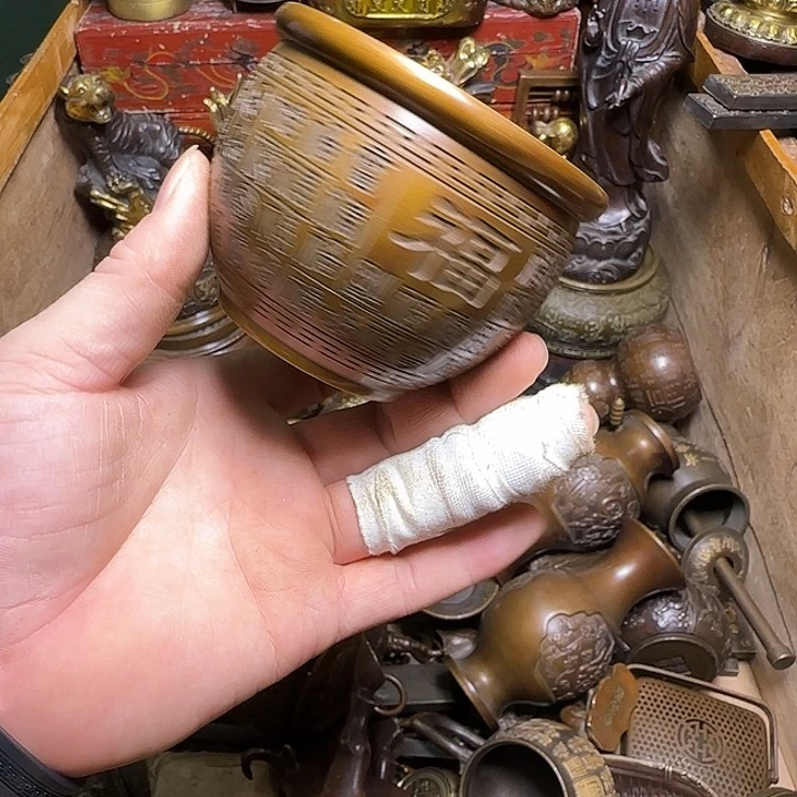 铜材质文玩摆件装饰