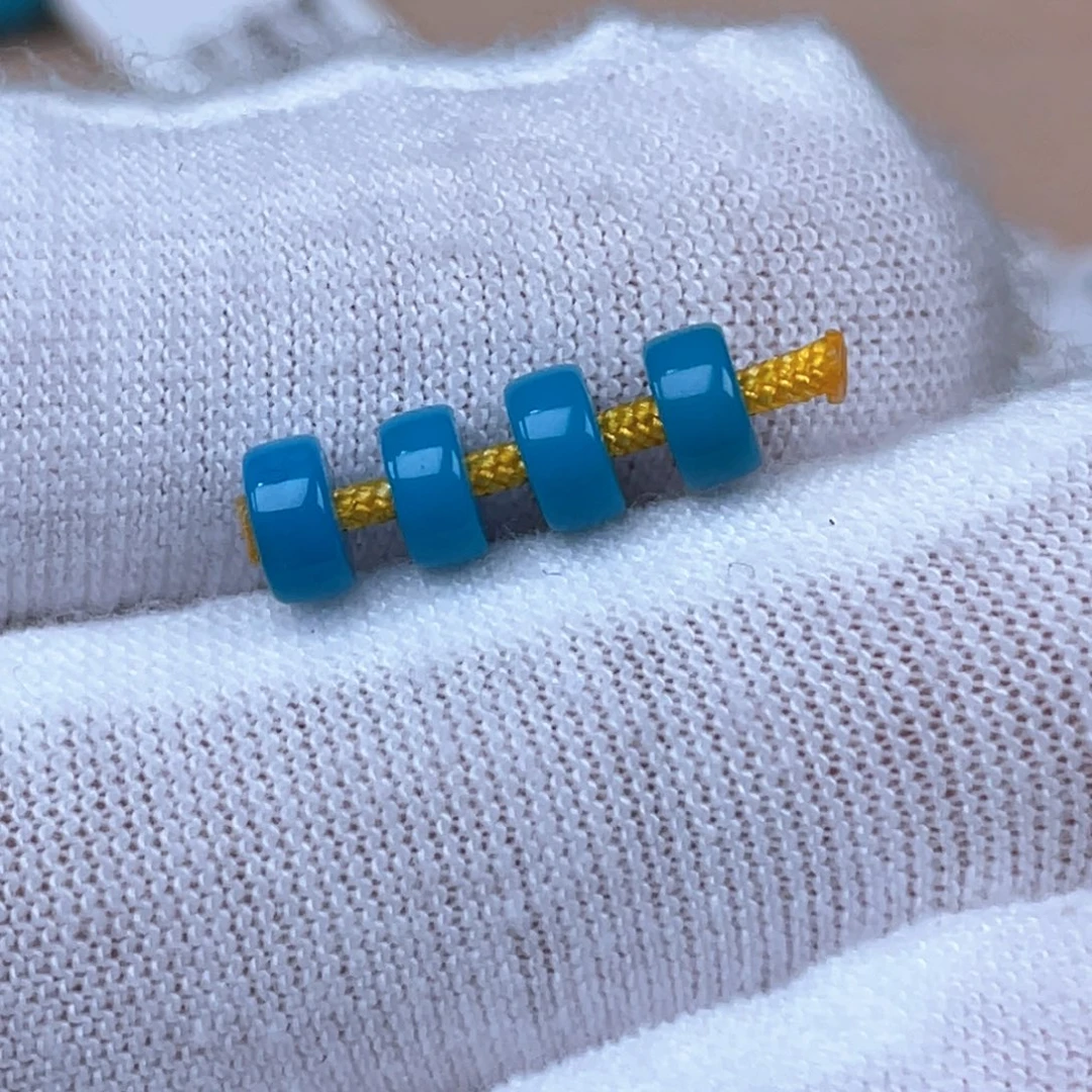 绿松石未镶嵌颈饰5✖️2.5mm