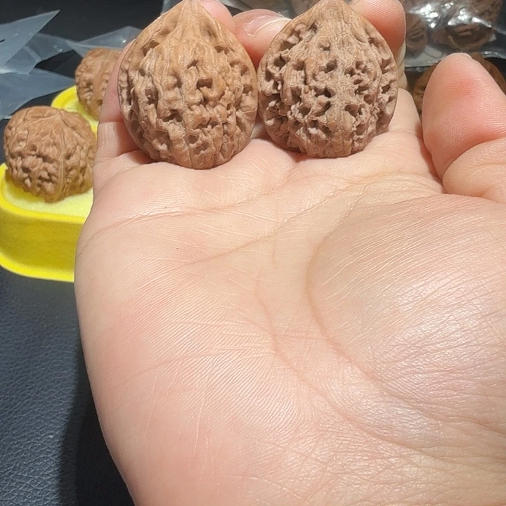 文玩核桃把件官帽33